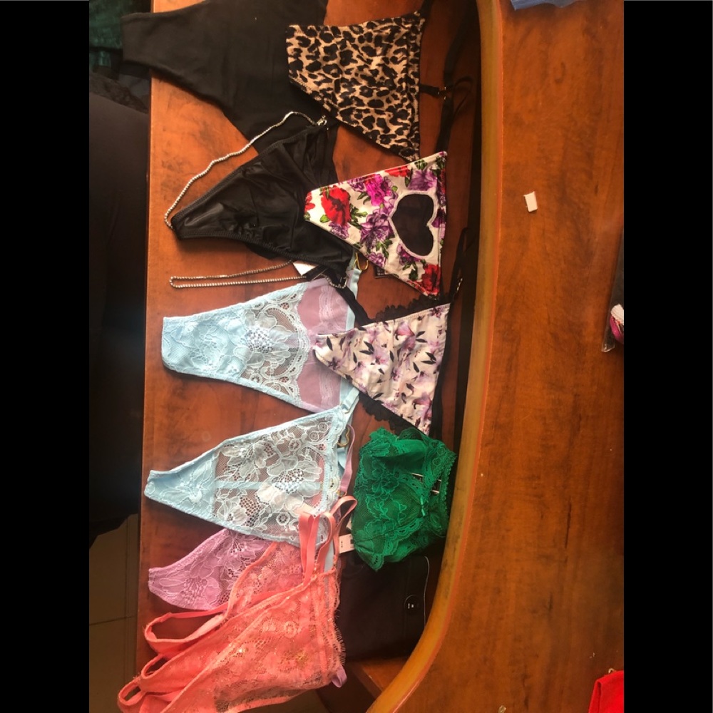 Brand new tagged thongs and cheekster and bikini